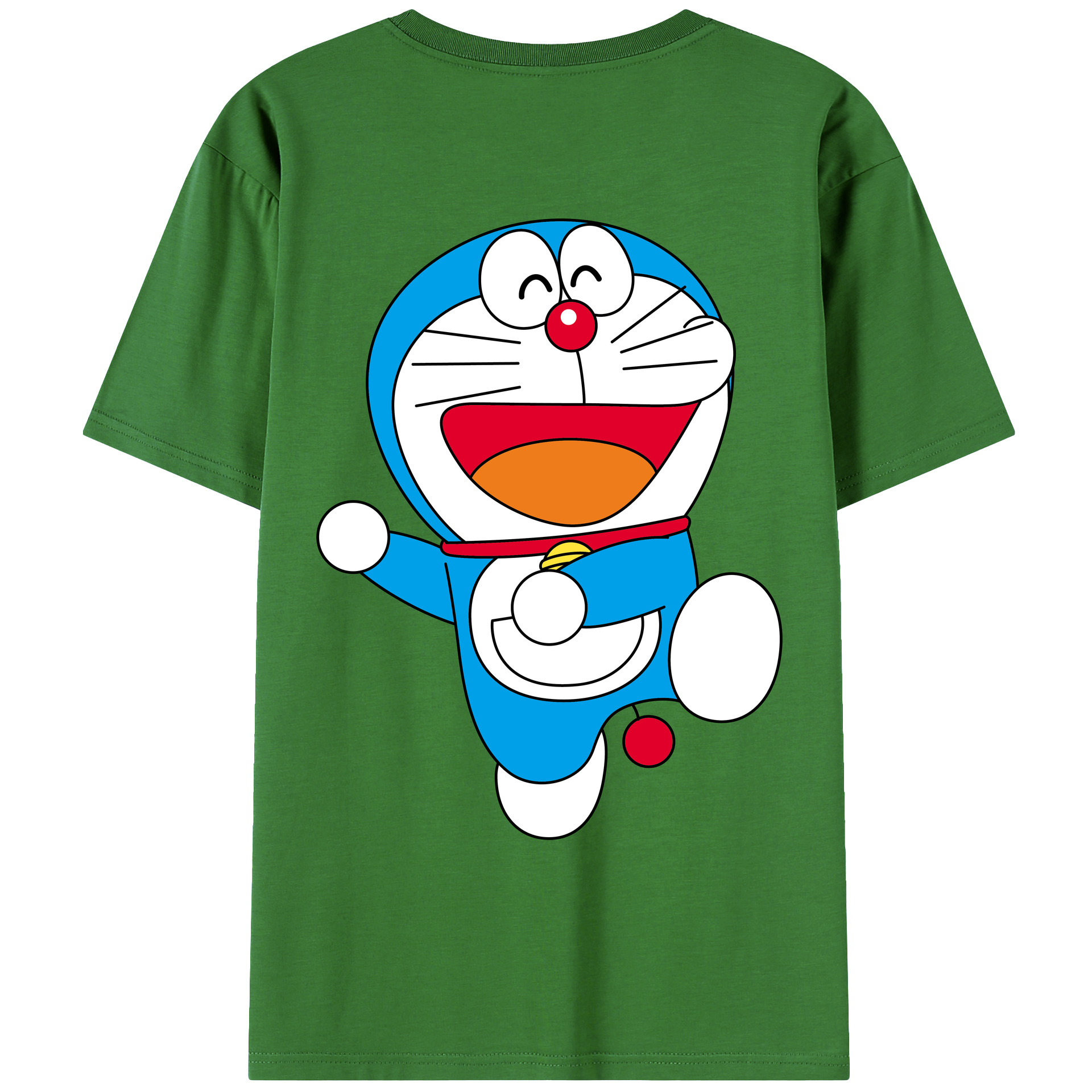 （画像用） ドラえもん Doraemon レディース半袖Tシャツ(バックプリント)